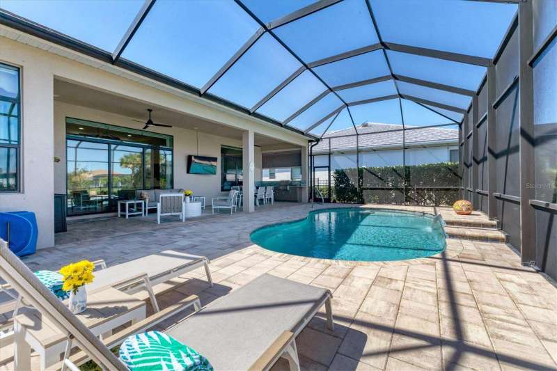 Paver Lanai and Pool