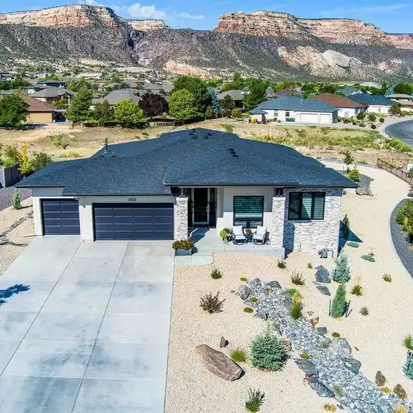 Gourmet Kitchen with Monument Views and Spacious Great Room