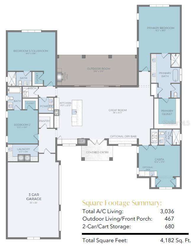 Preston Floorplan