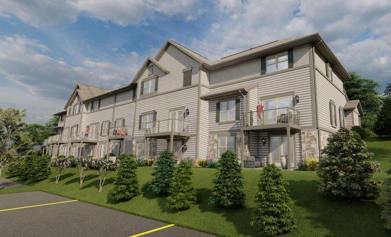 5- Eagles Nest Colored Rear-Side Elevati