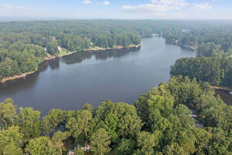 Aerial View of Lake Royale.