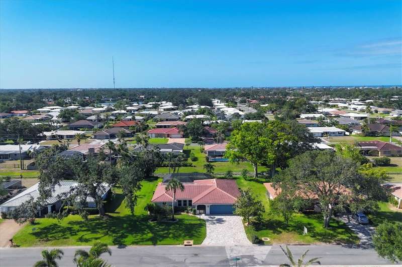 Aerial of home