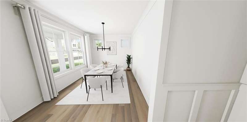 Dining Room-Virtual Representation Not actual home - Some Features may be different in actual home.