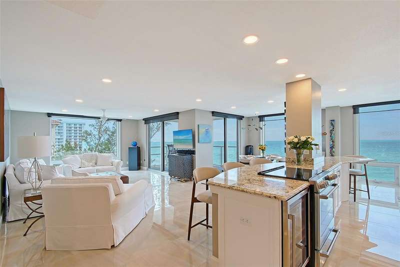 View of eastern front side of building