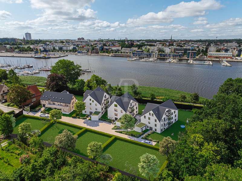 Blick Richtung Stadthafen