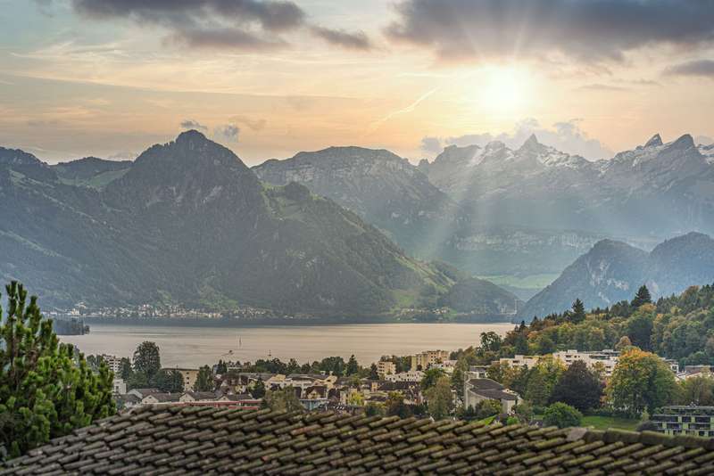 Traumhafte Aussicht