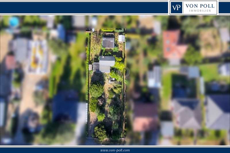 Drohnenaufnahme Grundstück