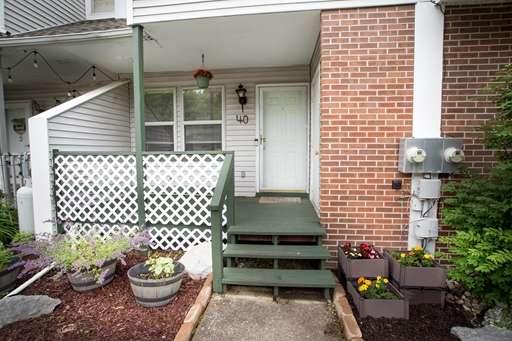 Newly installed landscaping