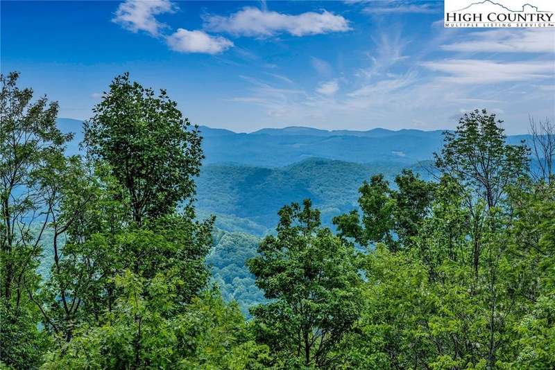 Live among the treetops with a sea of Blue Ridge m