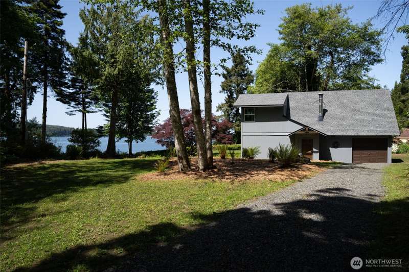 Driveway to cabin