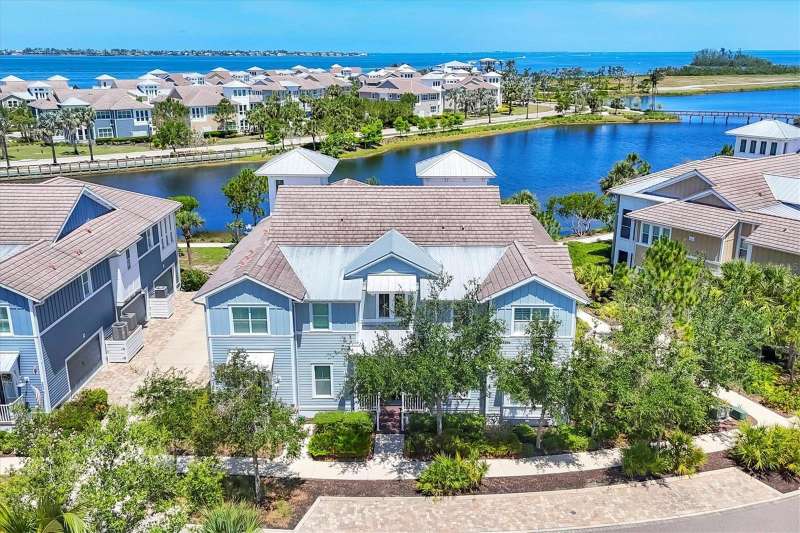 On Sapphire Lake, with views of Anna Maria Sound & Tampa Bay