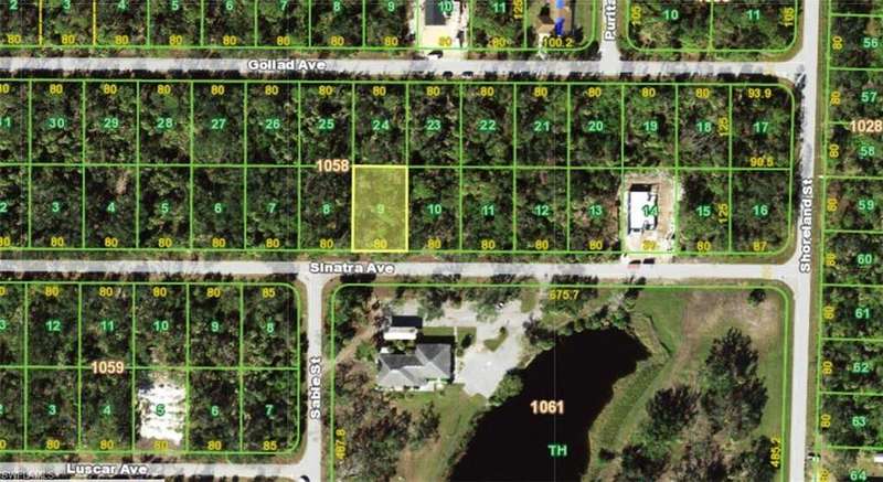Map of property location