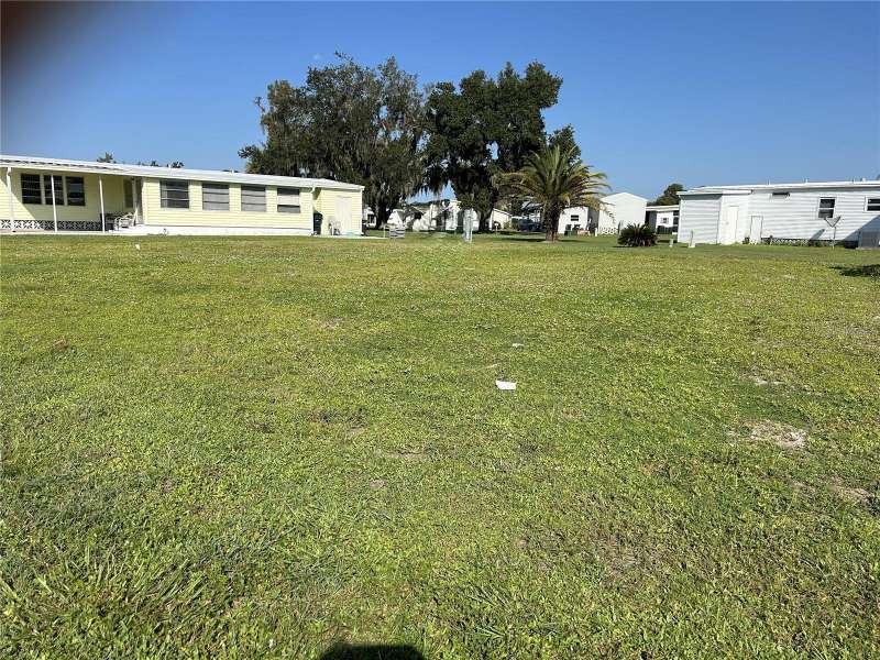 Cleared Mobile Home Lot