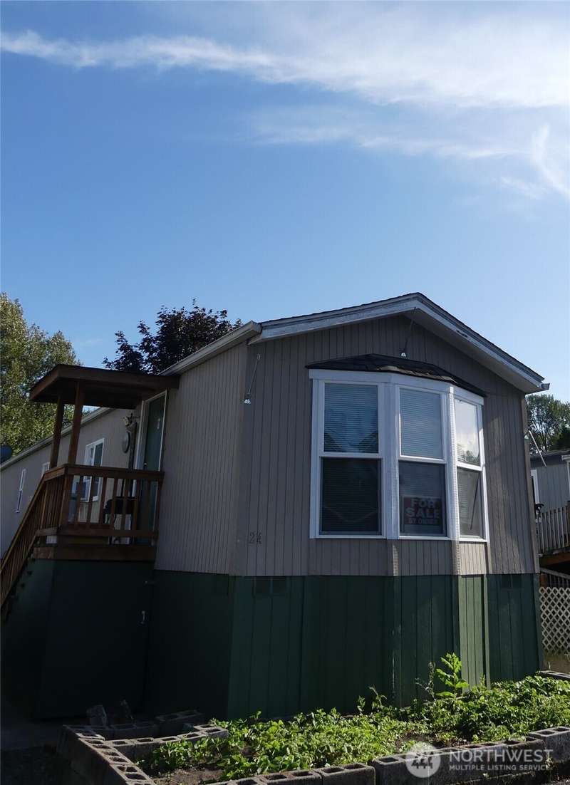 Home sits on raised foundation