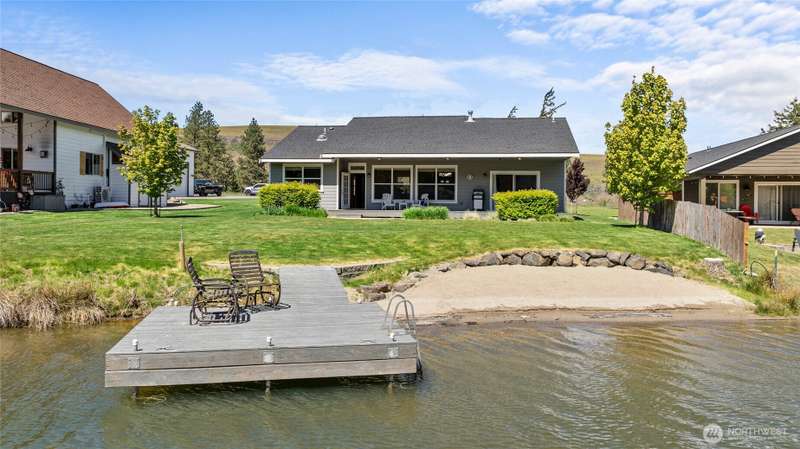 Hello, summertime!!! Waterfront Rambler with views from every room!