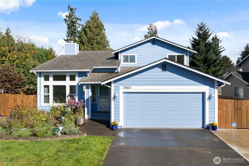 Beautiful home with new roof and freshly painted.