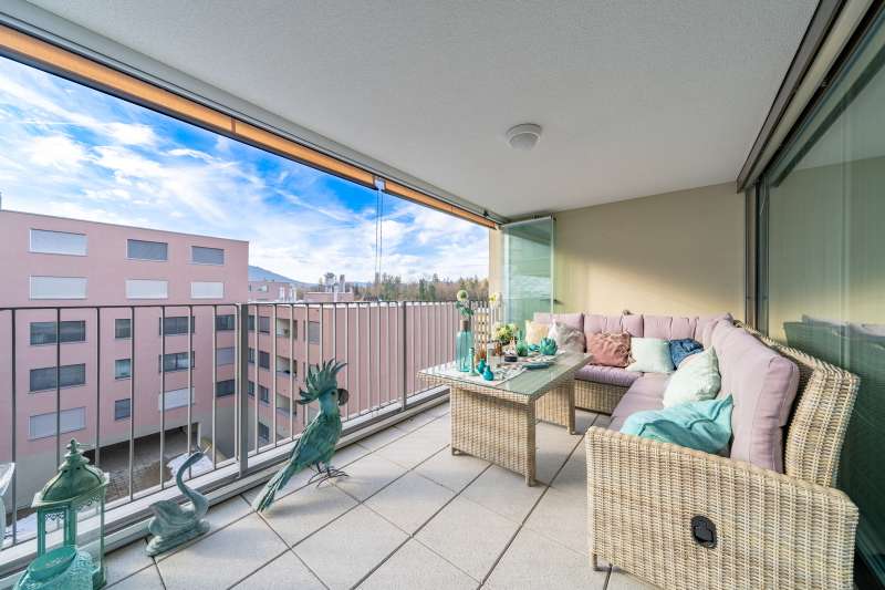 Grosszügiger Balkon