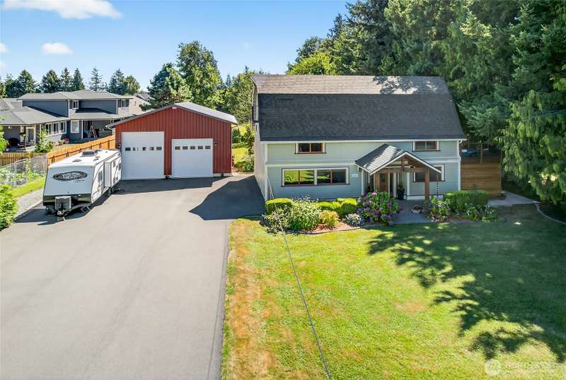 Located close to town and set back from Smith road with a landscaped front yard, this home is ready to move in to.