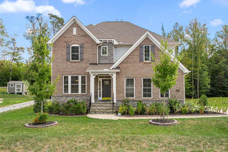 Side view - front of home