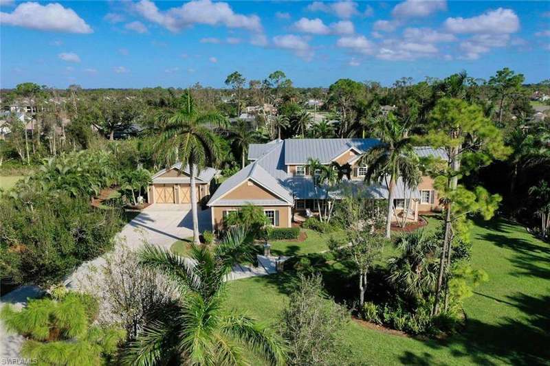 Aerial view of property.