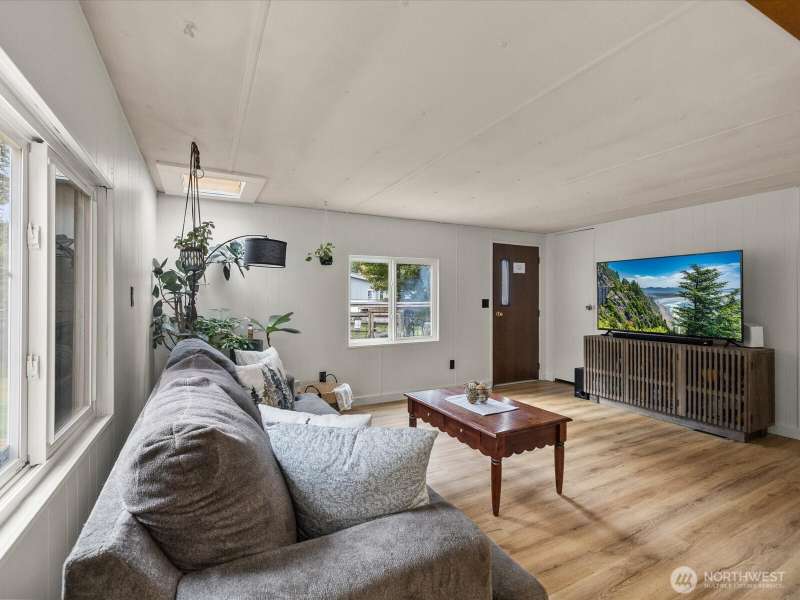 Updated home features spacious layout and light filled rooms.