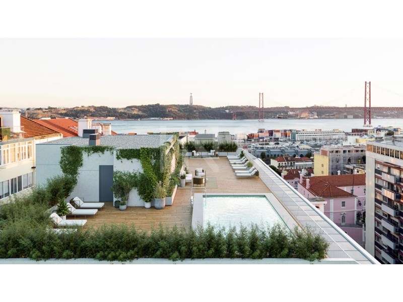 Apartamento T1 inserido num Empreendimento em Lisboa no centro histrico