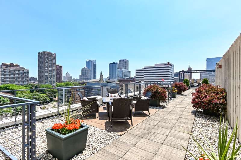 Rooftop w/Tables, Firepit, etc
