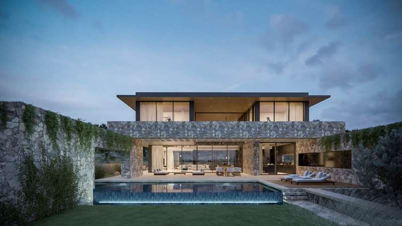 Beachfront Villa image