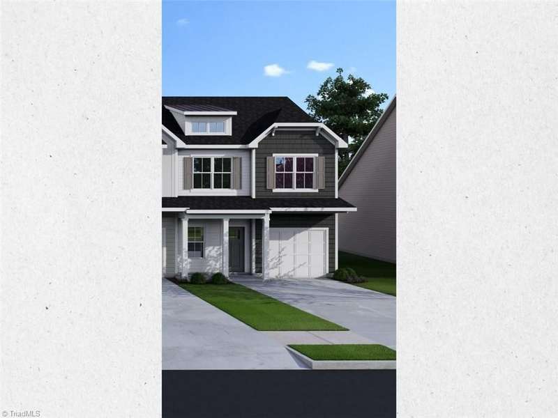 Rendering is similar to actual townhom