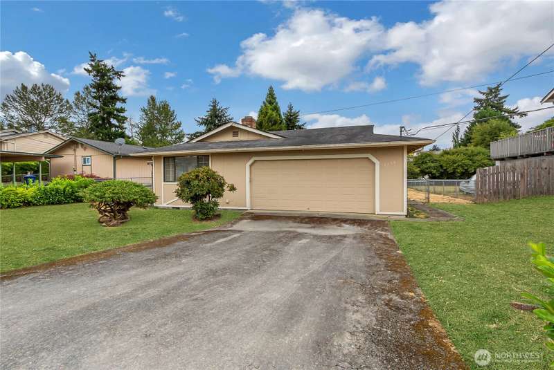 Great starter home on a quiet dead-end street.