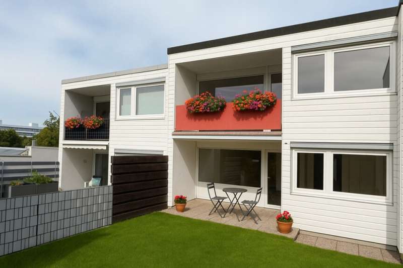 Außenansicht Gartenseite