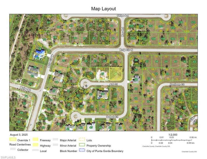 Aerial overview of property's location
