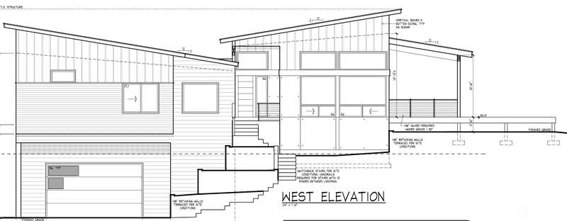 Front Rendering & Oversized 3-Car Garage