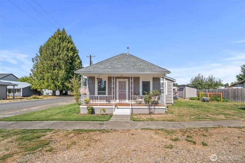 Charming Rambler on corner lot.