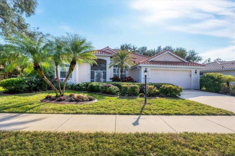 Beautiful curb appeal and mature foliage with NEW ROOF!