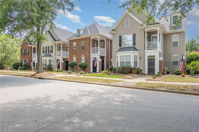 View of the treelined streets!