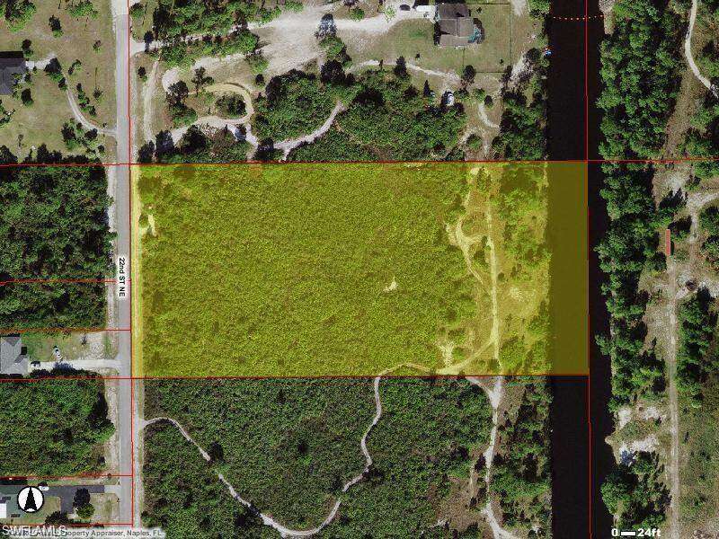 Map / location featuring property parcel outlined