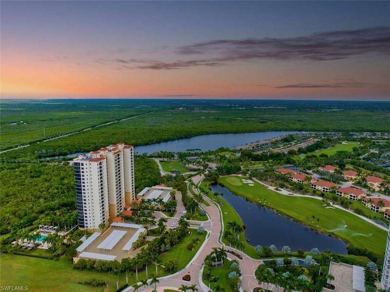 Sunset over Hammock Bay