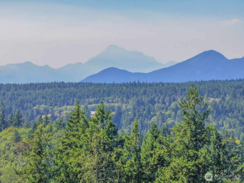 Coveted Olympic Mountain view.