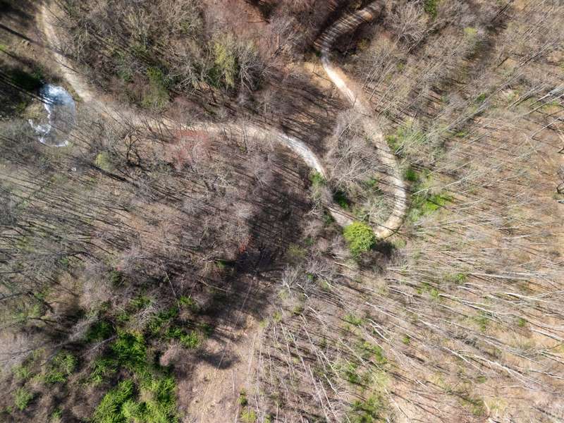 Access Road coming up the mountain