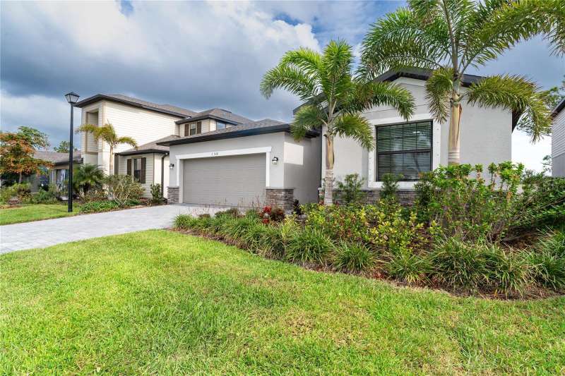 Lushly landscaped