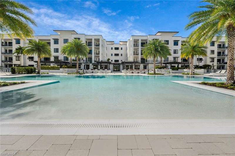 View of pool