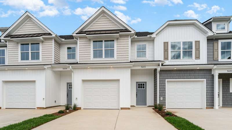 Rendering of exterior similar to actual home