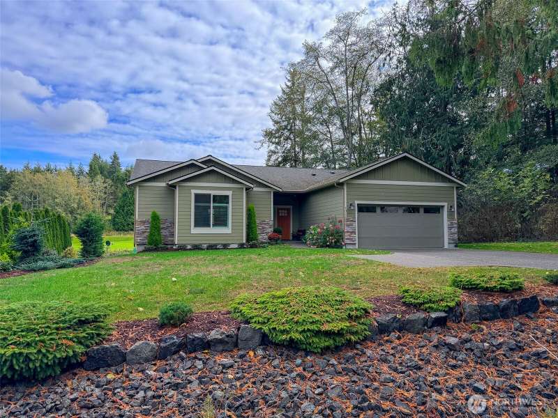 Lovely, single level home located on the 5th fairway of the Port Ludlow championship golf course.
