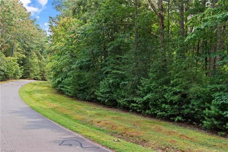Paved road frontage
