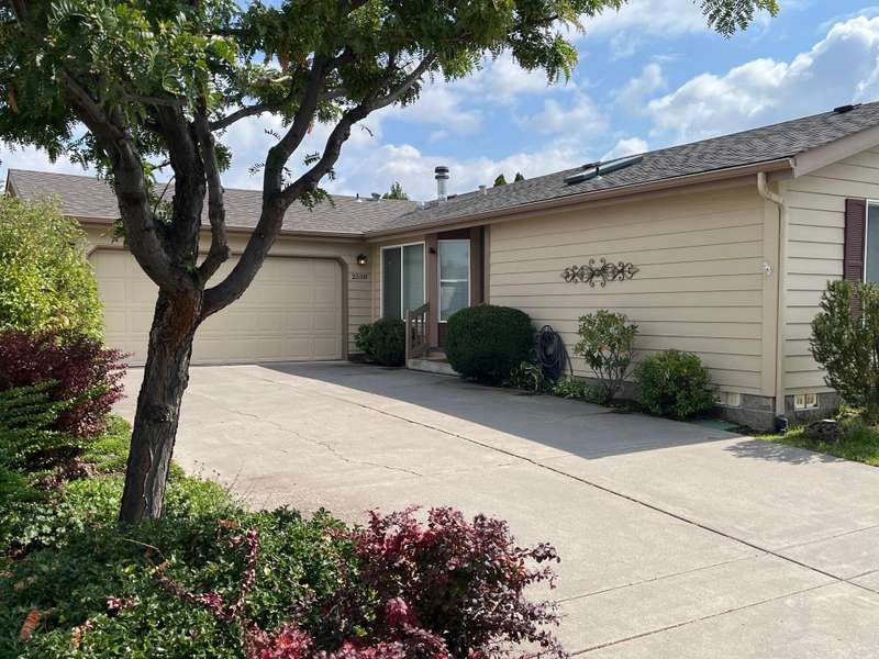 Lots of Driveway & a 2 car garage.