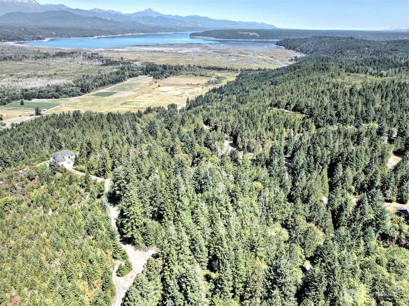 Such a fantastic view - this is from a drone above the property.