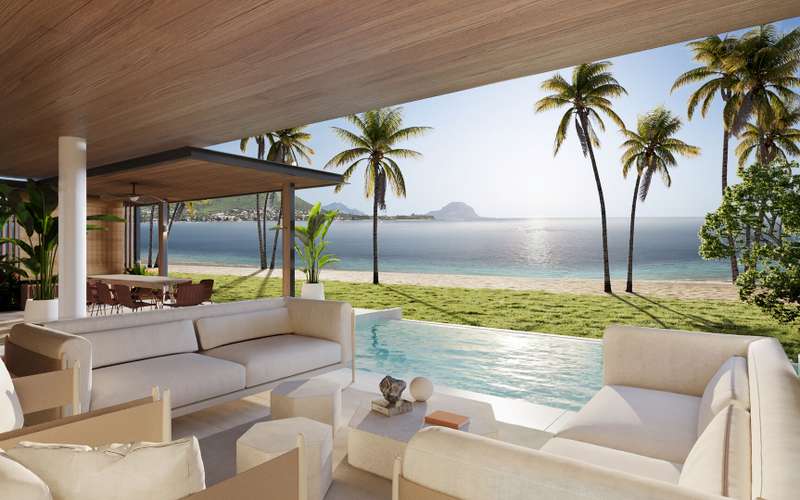 Shoba Villa 1  Vue plage