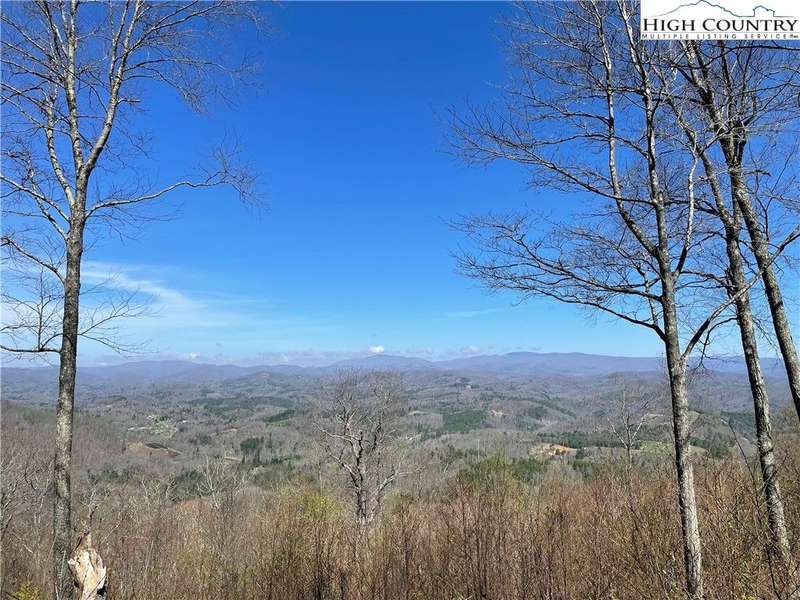 Views across Ashe County into Virginia.