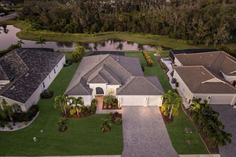 Serene, tranquil, water & preserve view